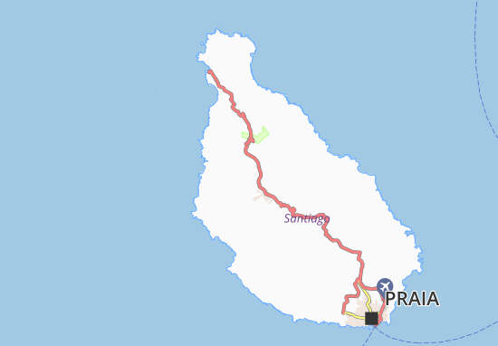 Achada Falcâo Map