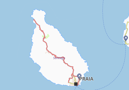 Karte Stadtplan Pinga Mel