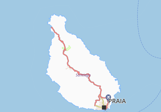 Karte Stadtplan Ribeirao Pereira