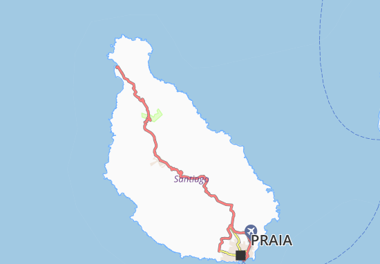 Mapa Vila Cantor
