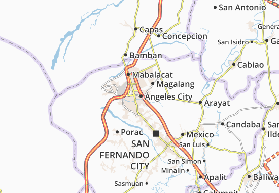 Mappe-Piantine Angeles City