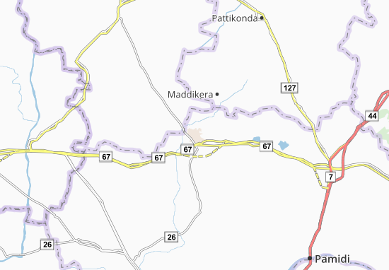 Mapa Guntakal