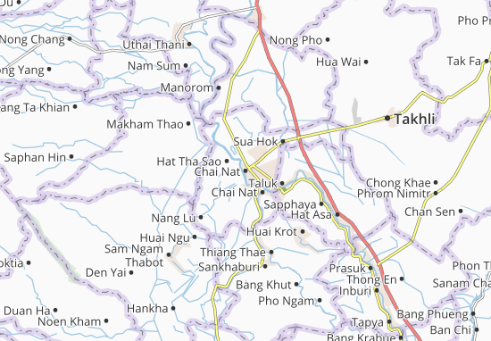 Chai Nat Map