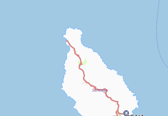 Ponta da Ribeira Map