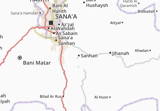 Karte Stadtplan Sanhan
