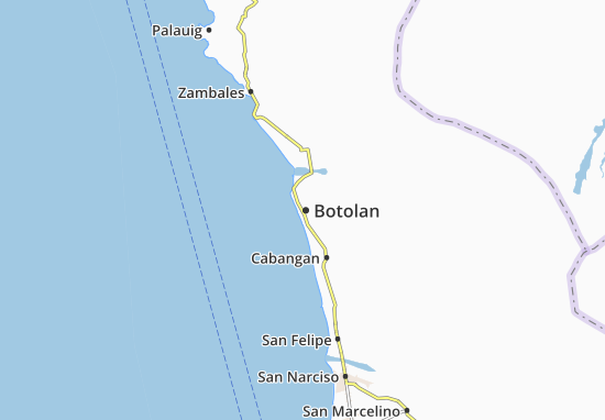 Botolan Map