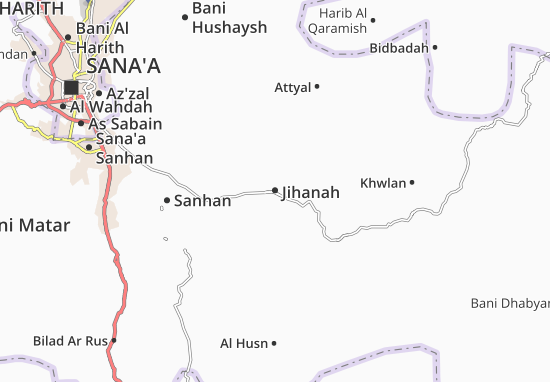 Karte Stadtplan Jihanah