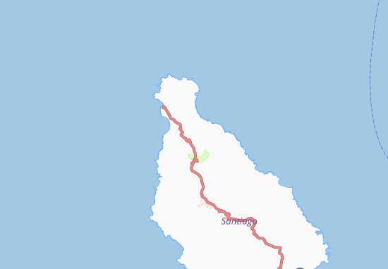 Châo de Mato Map