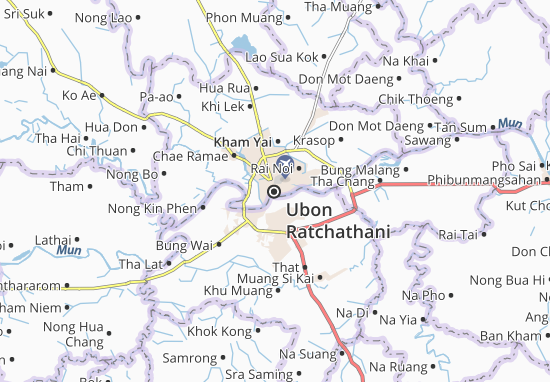Mappe-Piantine Ubon Ratchathani