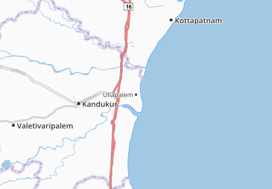 Mapa Ullapalem