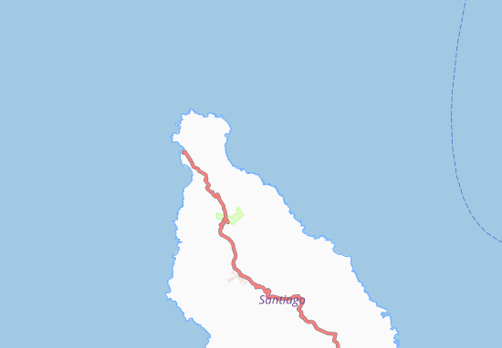 Boca de Ribeira Map