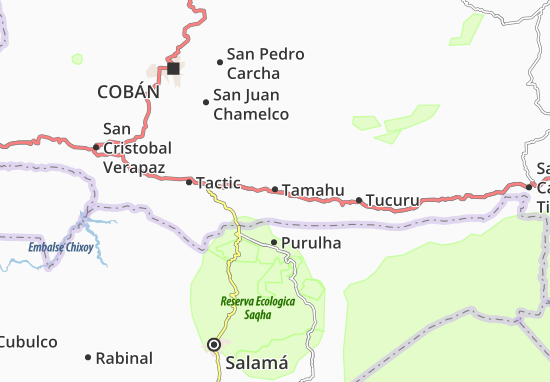 Mapa Tamahu