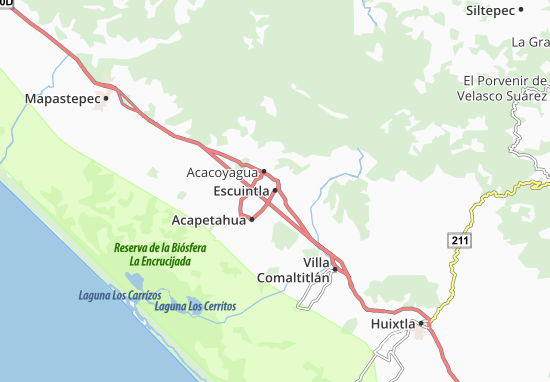 Escuintla Map