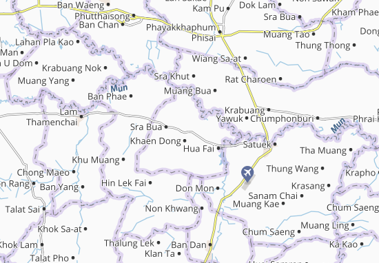 Khaen Dong Map