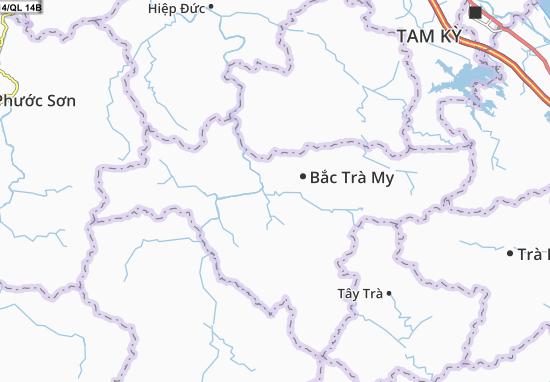 Kaart Plattegrond Trà Sơn