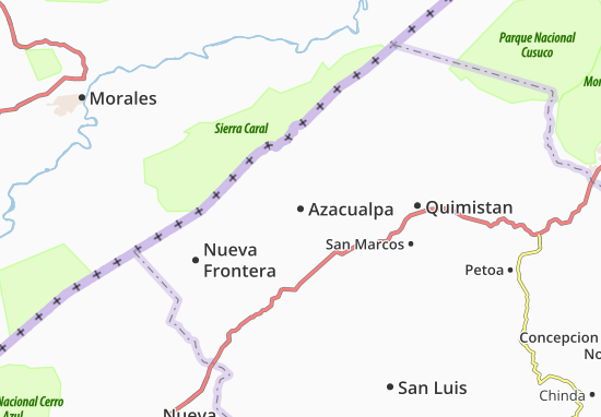 Azacualpa Map