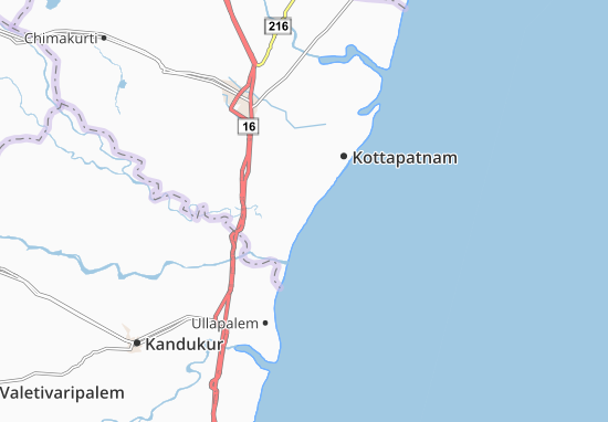 Kaart Plattegrond Itamukkala