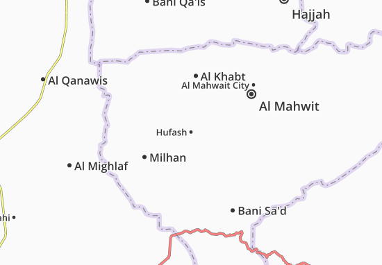 Mapa Hufash