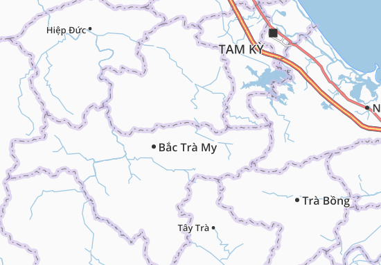 Trà Dương Map