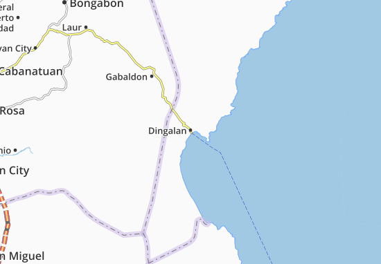 Dingalan Map