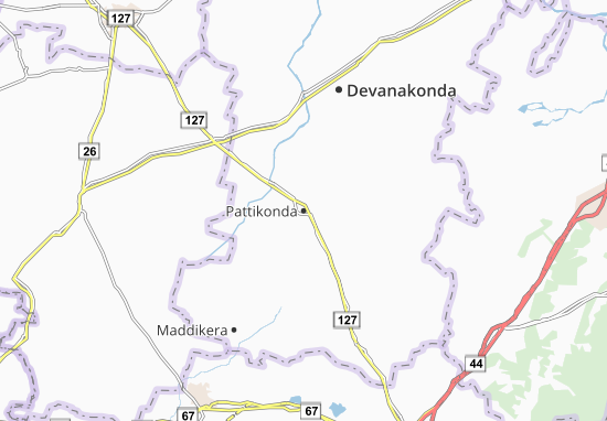 Pattikonda Map