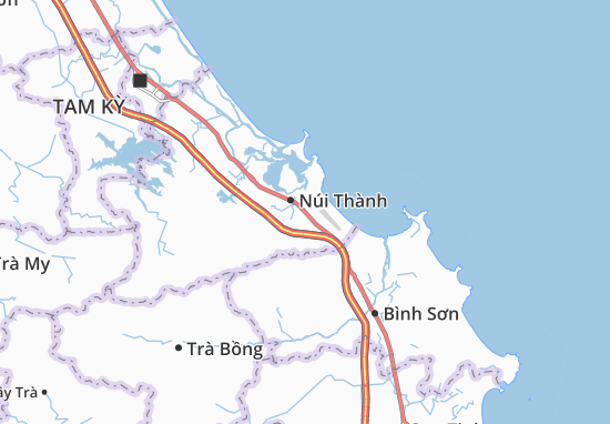 Karte Stadtplan Tam Nghĩa