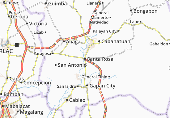 Santa Rosa Map
