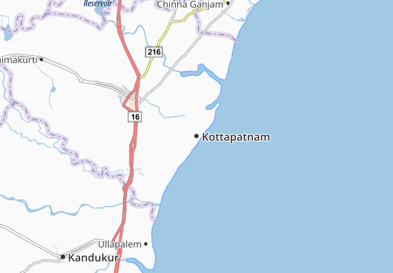 Karte Stadtplan Kottapatnam