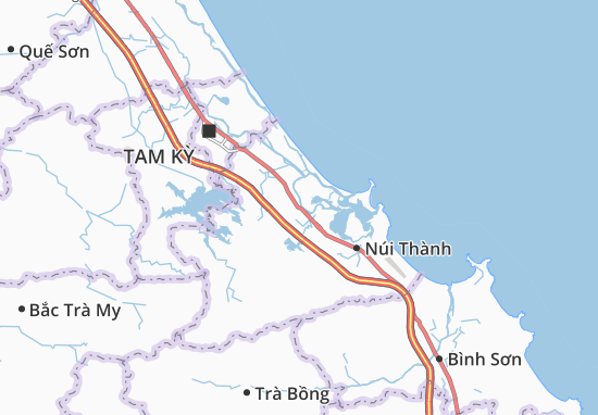 Kaart Plattegrond Tam Anh Nam
