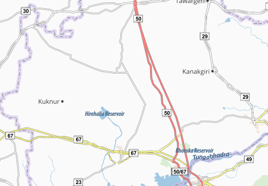 Manglur Map