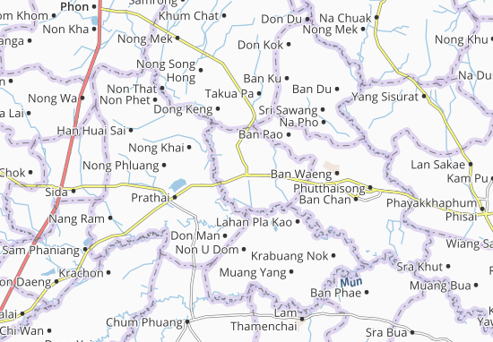 Karte Stadtplan Ban Mai Chaiyaphot