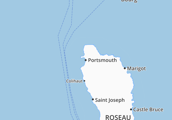 Carte-Plan Portsmouth