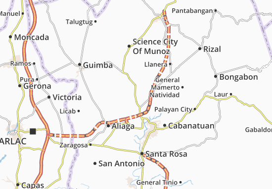 Karte Stadtplan Talavera