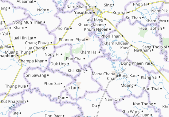 Karte Stadtplan Pho Chai