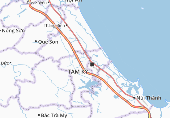 Tam An Map