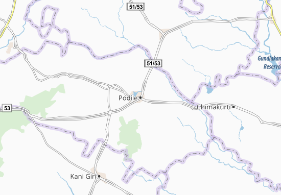 Podile Map