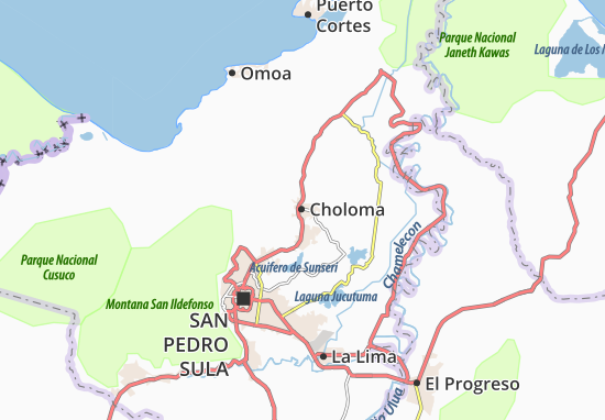 Choloma Map