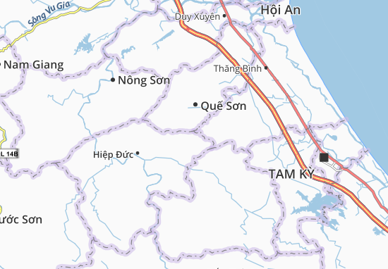 Karte Stadtplan Bình Lâm