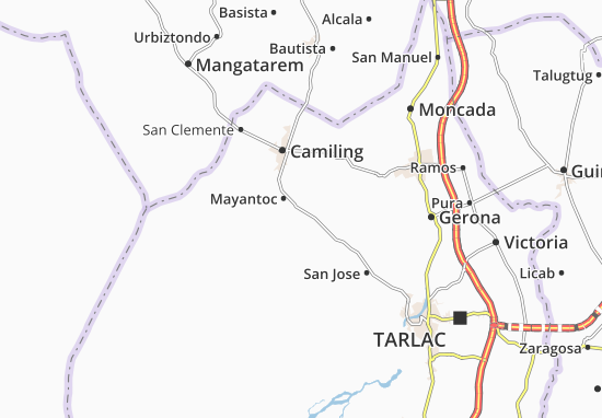Kaart Plattegrond Santa Ignacia