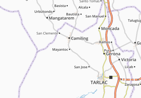 Karte Stadtplan Mayantoc