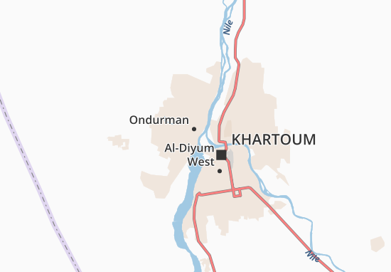 Mapa Hay Al-Umara Sharq