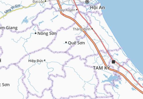 Kaart Plattegrond Bình Lãnh