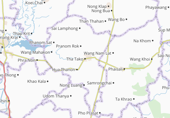 Karte Stadtplan Tha Tako