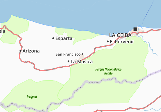 Mapa Plano San Francisco