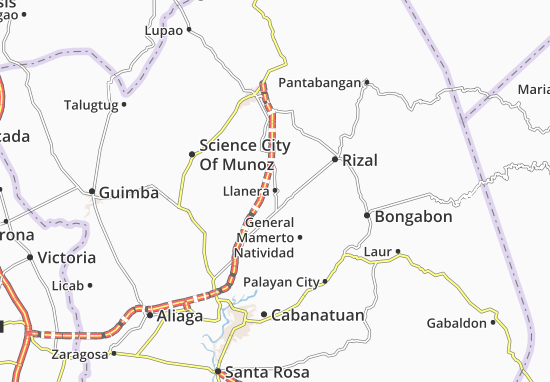 Llanera Map