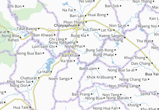 Kaart Plattegrond Ban Khai