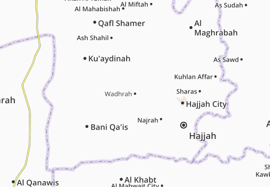 Mapa Wadhrah