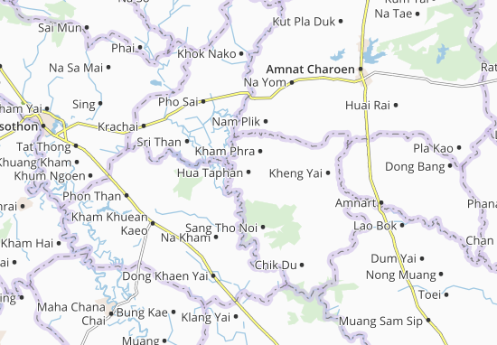 Hua Taphan Map