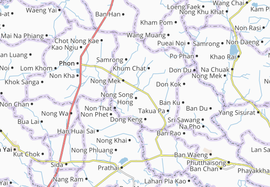 Nong Song Hong Map