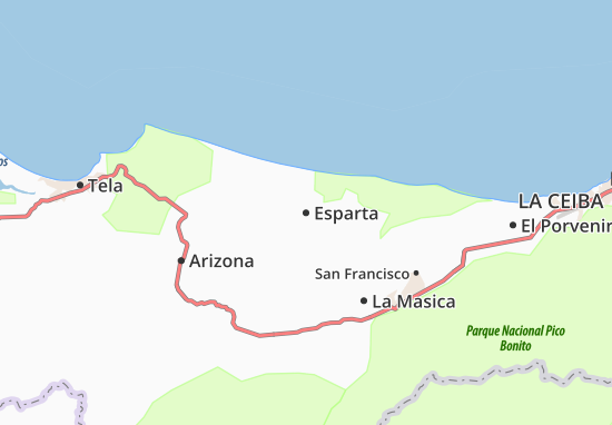 Esparta Map
